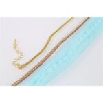 Naszyjnik choker koronkowy - obrazek 2