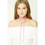 Naszyjnik choker na aksamitce - obrazek 3