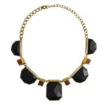 NASZYJNIK KOLIA CZARNA